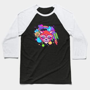 Rocket Raccoon Galaxy Baseball T-Shirt